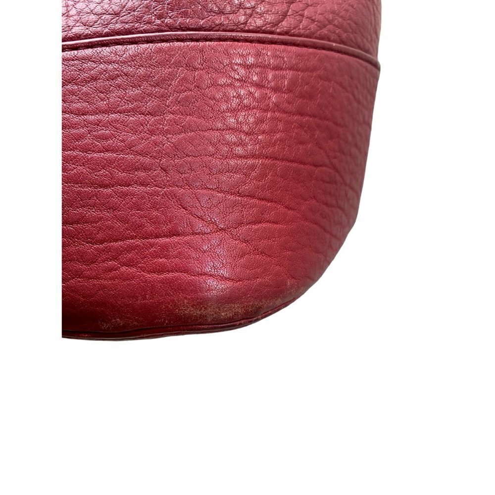 Tory Burch Michelle Extra Large Red Leather Tote - Picture 14 of 14